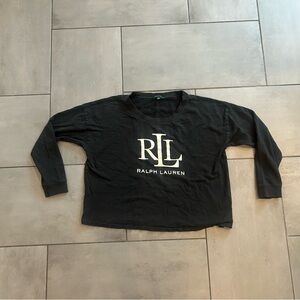 Lauren Ralph Lauren Logo Crewneck Sweatshirt